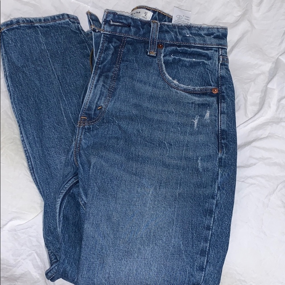 Abercrombie & Fitch Curve Love Skinny High Rise